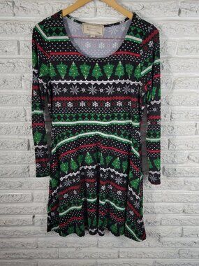 derek heart christmas dress | Dresses | Nwot Derek Heart Sweater Christmas sweater